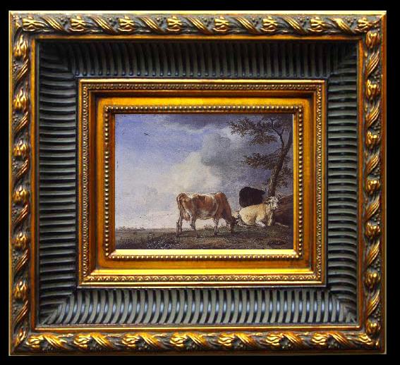 framed  POTTER, Paulus Three Cows in a Pasture, Ta024-2